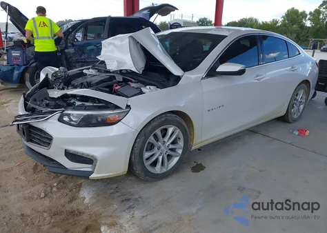 2017 Chevrolet Malibu 1Lt z USA, uszkodzony, nr VIN 1G1ZE5ST1HF209486